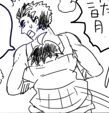 さきょうを描いてるときのこのなつかしい気持ち、一体何だろう…!?って思ってたんだけど、三日月さんを描いてたときの気持ちだわ 