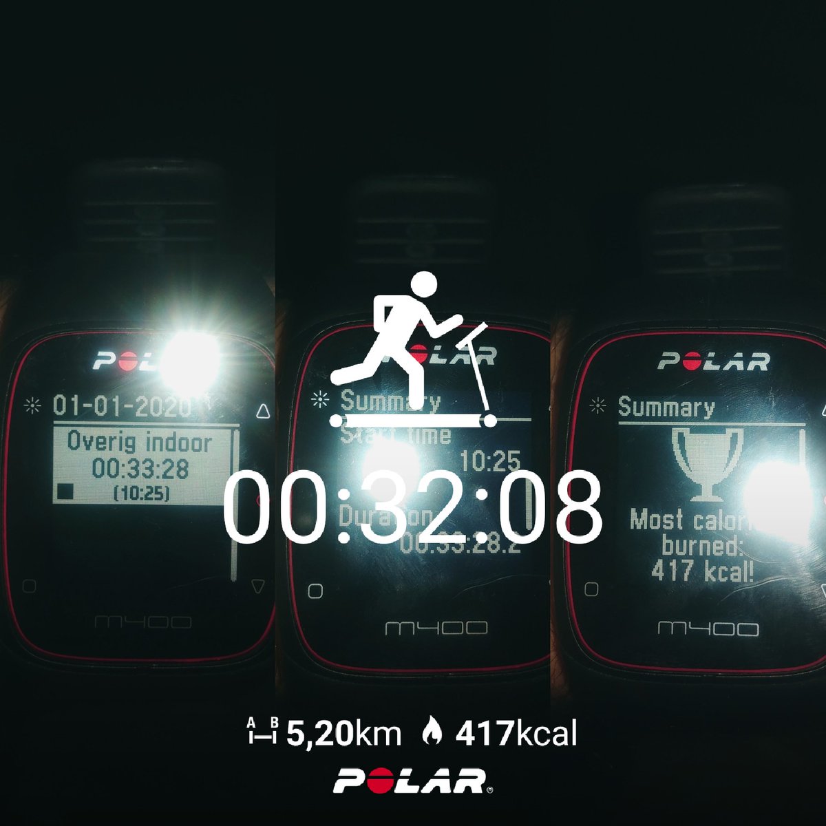 hanverhaeghe's tweet photo. Happy Newyear! #2020 indoor training #treadmill nieuwe loopband #PolarVirtualRaceBenelux #PolarM400 #NoHeartrate #emptybattery😐 @PolarBenelux https://t.co/gLVSvsCzSS