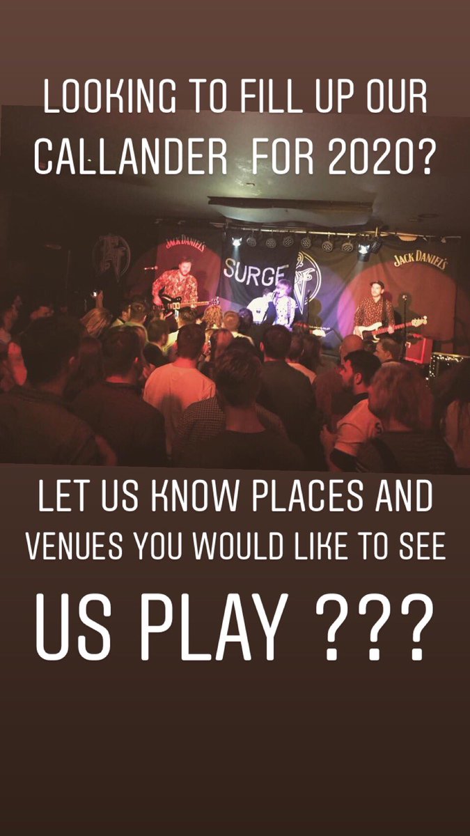 Where do you wanna see us  in 2020?