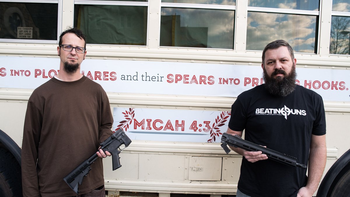ShaneClaiborne's tweet photo. A few highlights from 2019... #BestOf2019

Published #BeatingGuns with my pal Mike Martin @RAWtools... our contribution to a better conversation about gun violence. We can't save every life, but we can do better than 105 lives a day lost to guns which is what we saw in 2019. https://t.co/gwtqFoK1SS