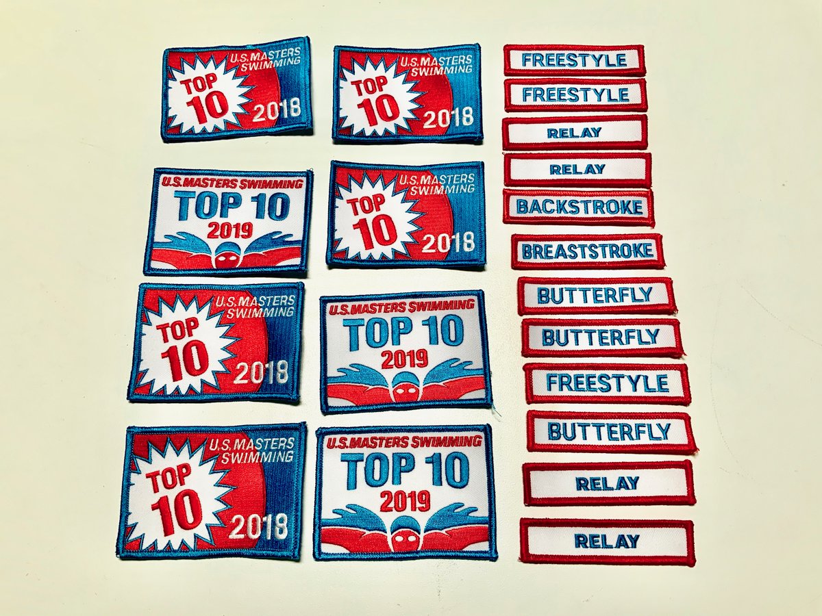 lbgrunions's tweet photo. Nice Job Grunions for your USMS 2018, 2019 Top Ten individual and relays swims. I will be handing these out to those swimmers at practice. https://t.co/A4yMET2NYj