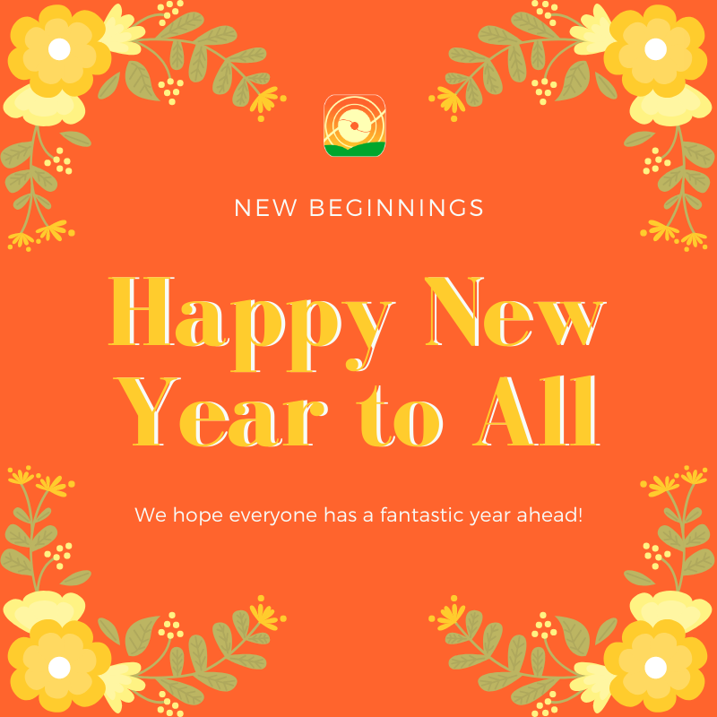 Happy New Year! May the coming year be full of grand adventures and opportunities.