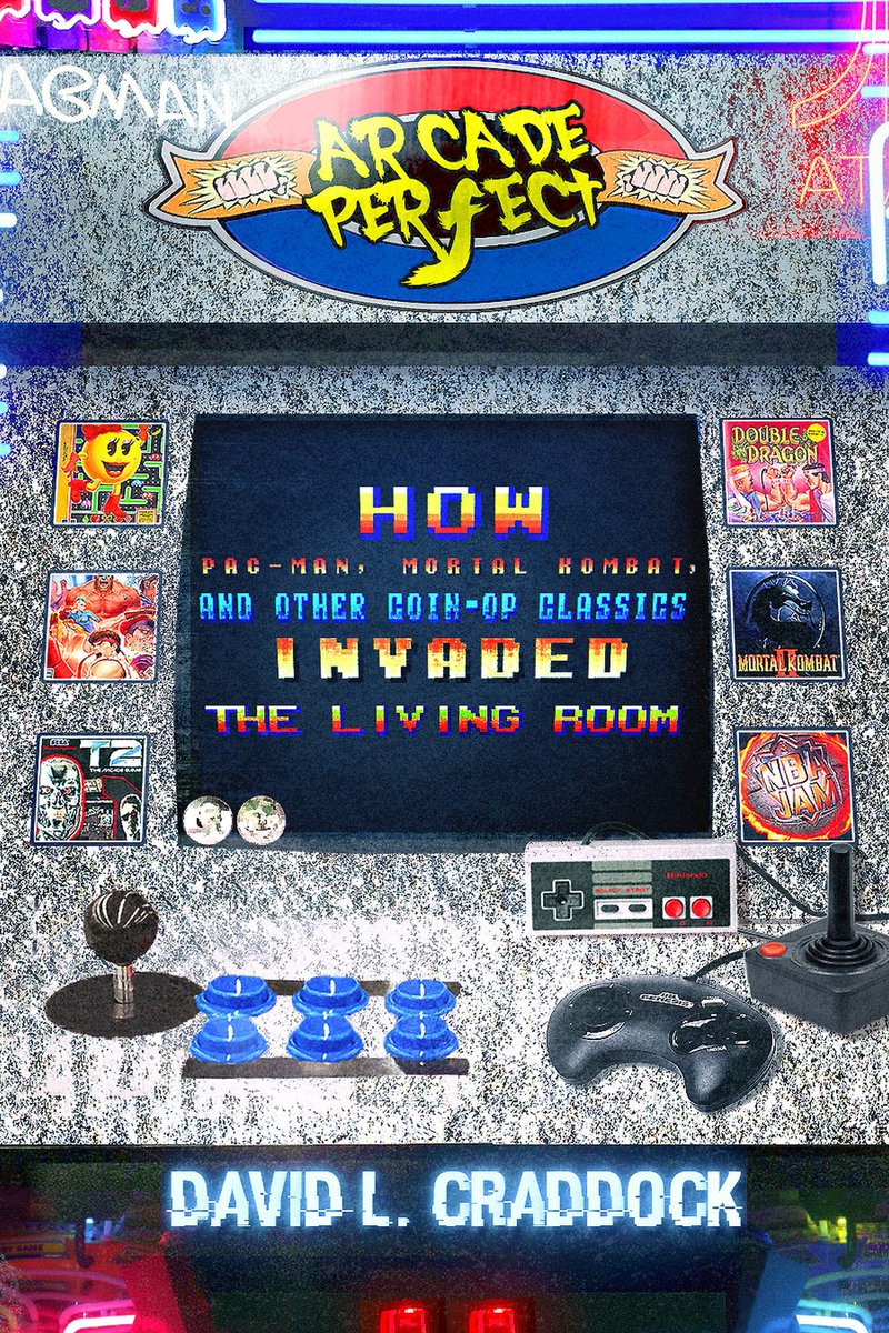 ArcPerfectBook's tweet photo. ARCADE PERFECT explores how small, passionate teams ported blockbuster arcade games to home systems. Buy it now in paperback or on Kindle. https://t.co/M7oelzC2Lb #arcadeperfect #videogames #gaming #amreading #nonfiction https://t.co/VrhAdQtPMl