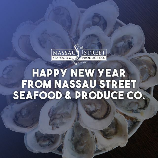 Happy New Year from Nassau Street Seafood 🎉🐟 We wish you a happy and healthy 2020! ift.tt/2MNLvhZ