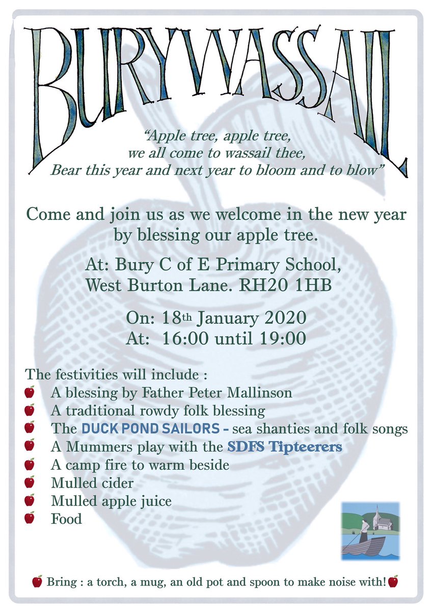 Join us on Saturday 18th January for the first Bury Wassail.