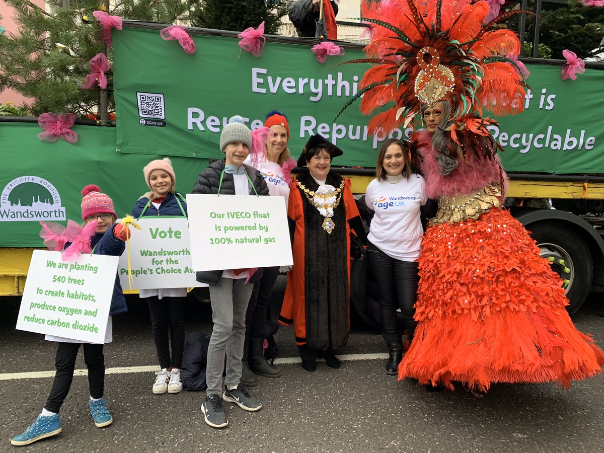Such a wonderful way to start the New Year, representing our borough and <a href="/AgeUKWandsworth/">Age UK Wandsworth</a> in the London New Year’s Day parade! I love our borough and I love this city! #lnydp #LoveLondon #Wandsworth