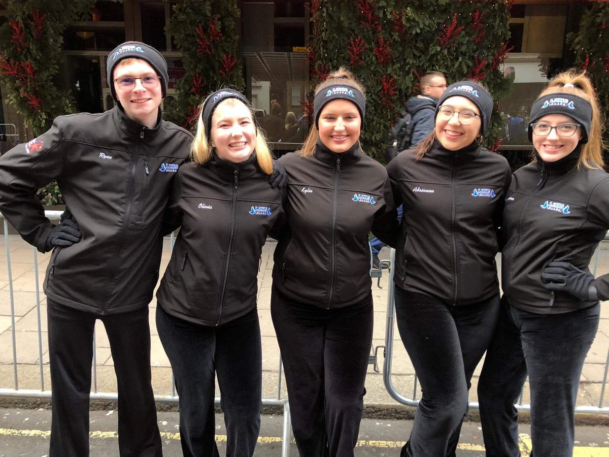 LZHSColorGuard's tweet image. We had so much fun marching in London New Year's Day Parade with @LZHSBand today!