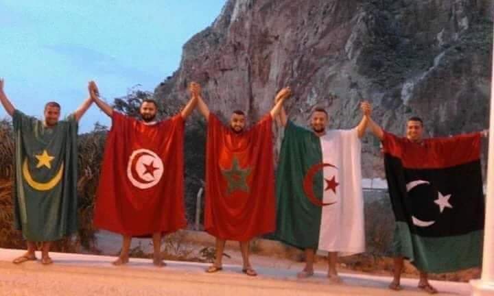Un certain nombre de militants algériens et marocains
Ils lancent Hashtaq pour activer l'Union du Maghreb, qui comprend la Libye, la Tunisie, le Maroc, l'Algérie et la Mauritanie
Et de se retirer de la Ligue arabe