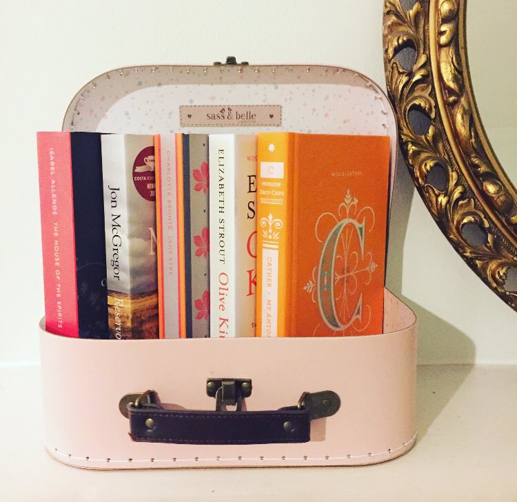 LisMillington's tweet photo. My top 5 books of 2019! The House of the Spirits, Reservoir 13, Jane Eyre, Olive Kitteridge and My Ántonia. All incredible books which I’d highly recommend. Which books would be in your top 5? #top5books #favouritebooks2019 #bookblogger #booksof2019 https://t.co/9xEtAtXJlT