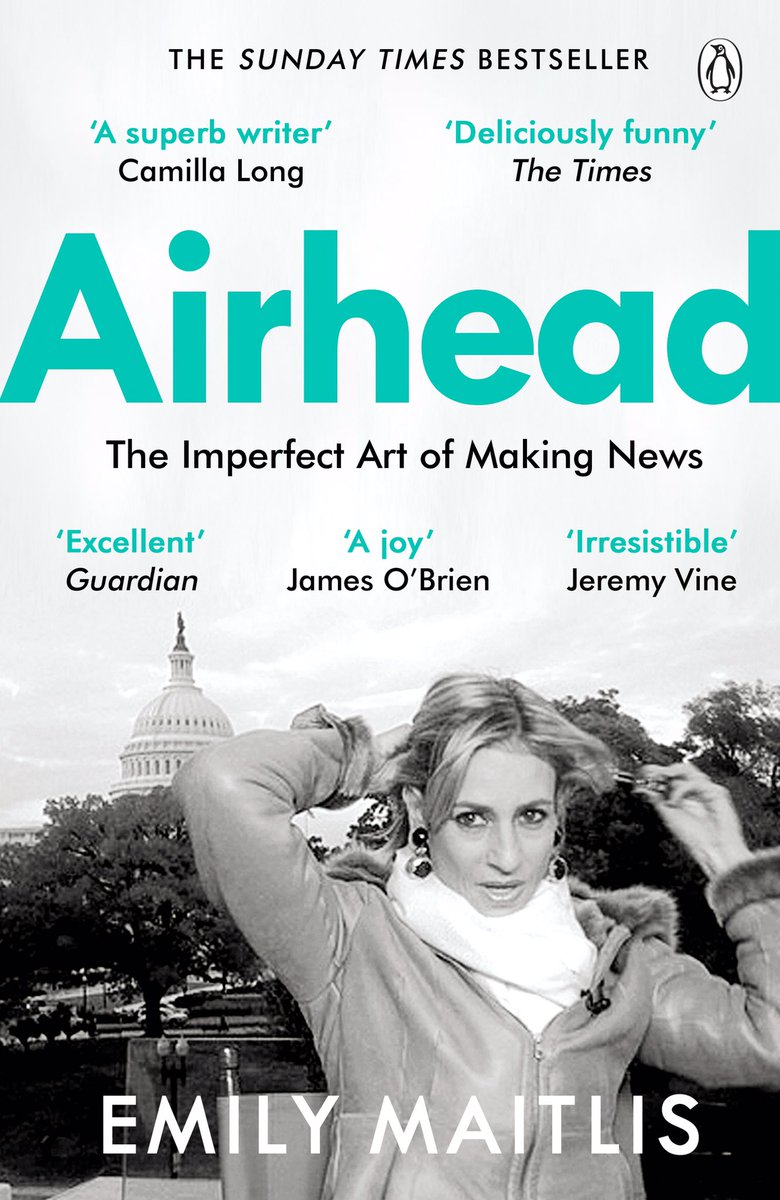 Book 1: Airhead - Emily Maitlis Picked this up on a whim as was on offer in Waterstones. Really enjoyable quick read and a fascinating behind-the-scenes take on news making. Impressive turnaround to add the chapter about Prince Andrew interview to paperback edition!