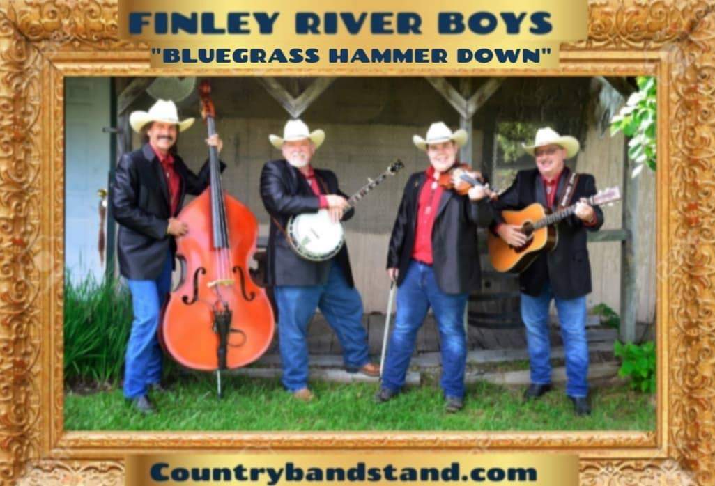 Take an Upright Bass... 
Add the Guitar &amp; the Banjo 
&amp; a Fiddler, and you have the  
"Bluegrass Hammer Down" CountryBandStand.com

#Bluegrass #finleyriverboys