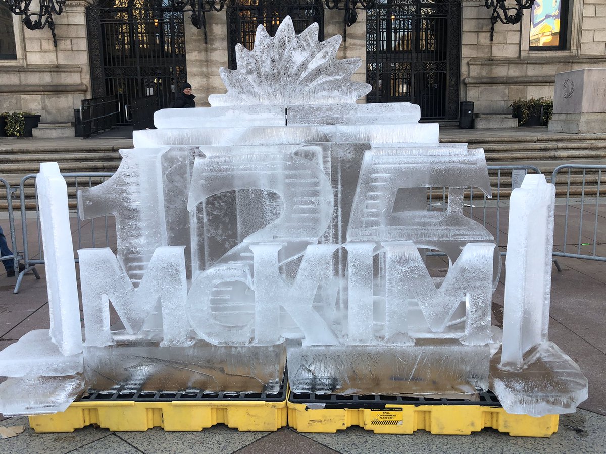 BostonApplab's tweet photo. #icesculture honoring #charlesmckim @BPLBoston All kinds of #artinpublicplaces https://t.co/SPJaGoRV0o