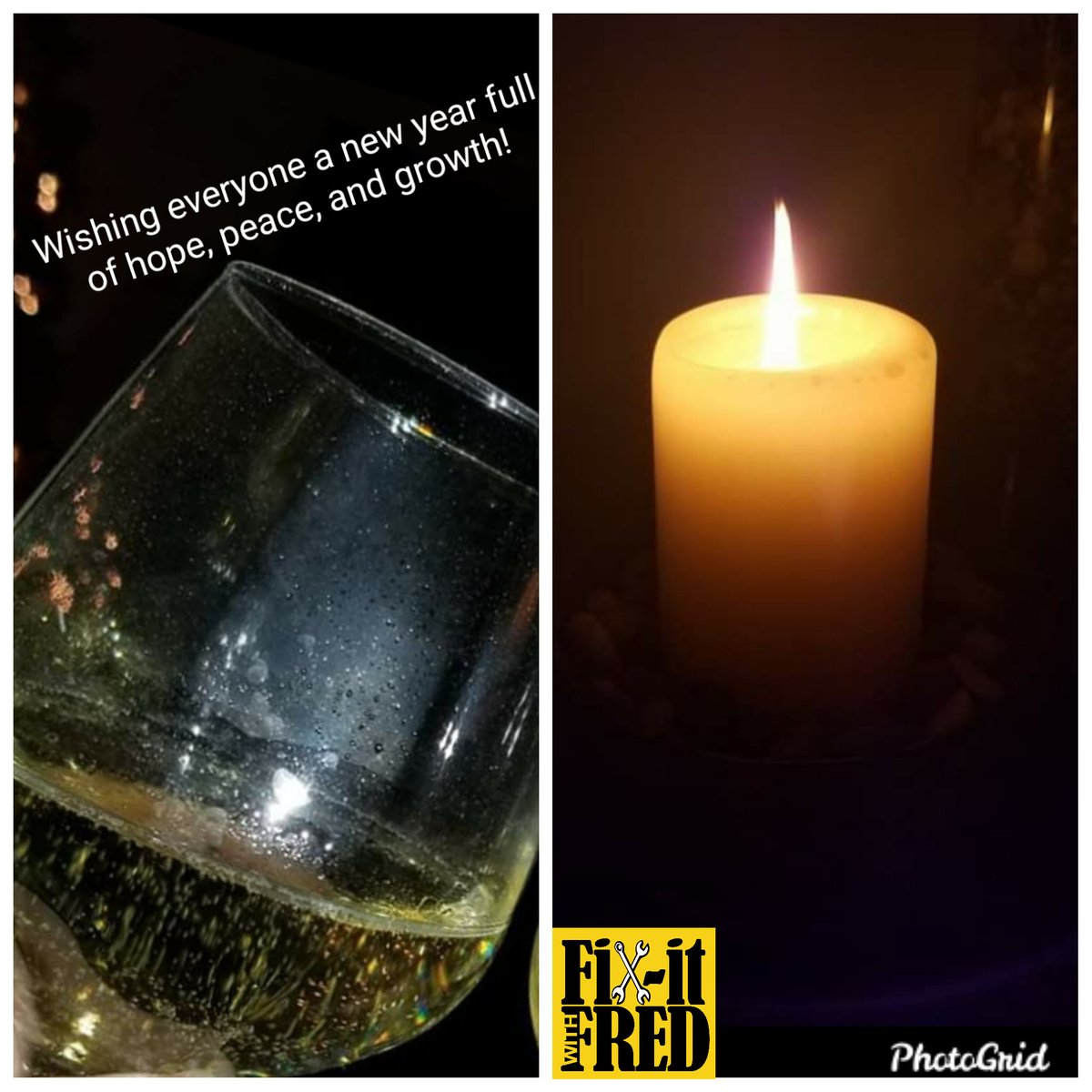 Fixitwithfred's tweet photo. Happy New Year from the Fix-it With Fred team. We trust that 2020 will be even more prosperous than in 2019. Have a safe holiday. #FIWF #HappyNewYear #BeSafe https://t.co/5ZqepDLzAl
