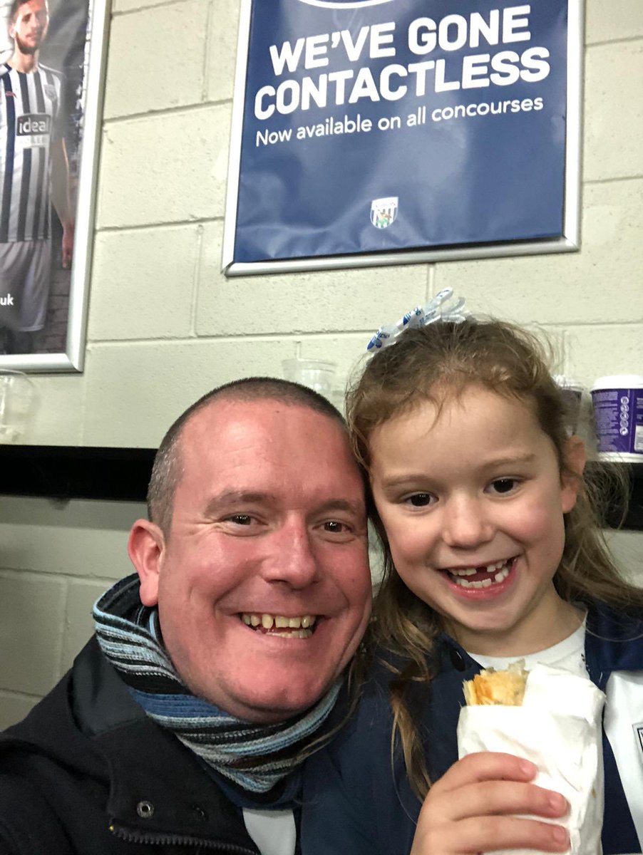 ElleMeeson's tweet photo. Fantastic time at the baggies with daddy! Now off to meet the players 🤩 @WBA  @LUFC @29_JL @RomaineSawyers @samjohnstone50 #WBA #WBALEE https://t.co/wusR8GZn7i