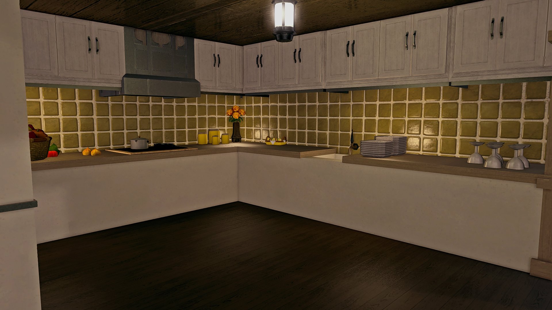 🏡 HGXIV FFXIV Housing on Twitter "RT RiaMeriel Kitchen, with a