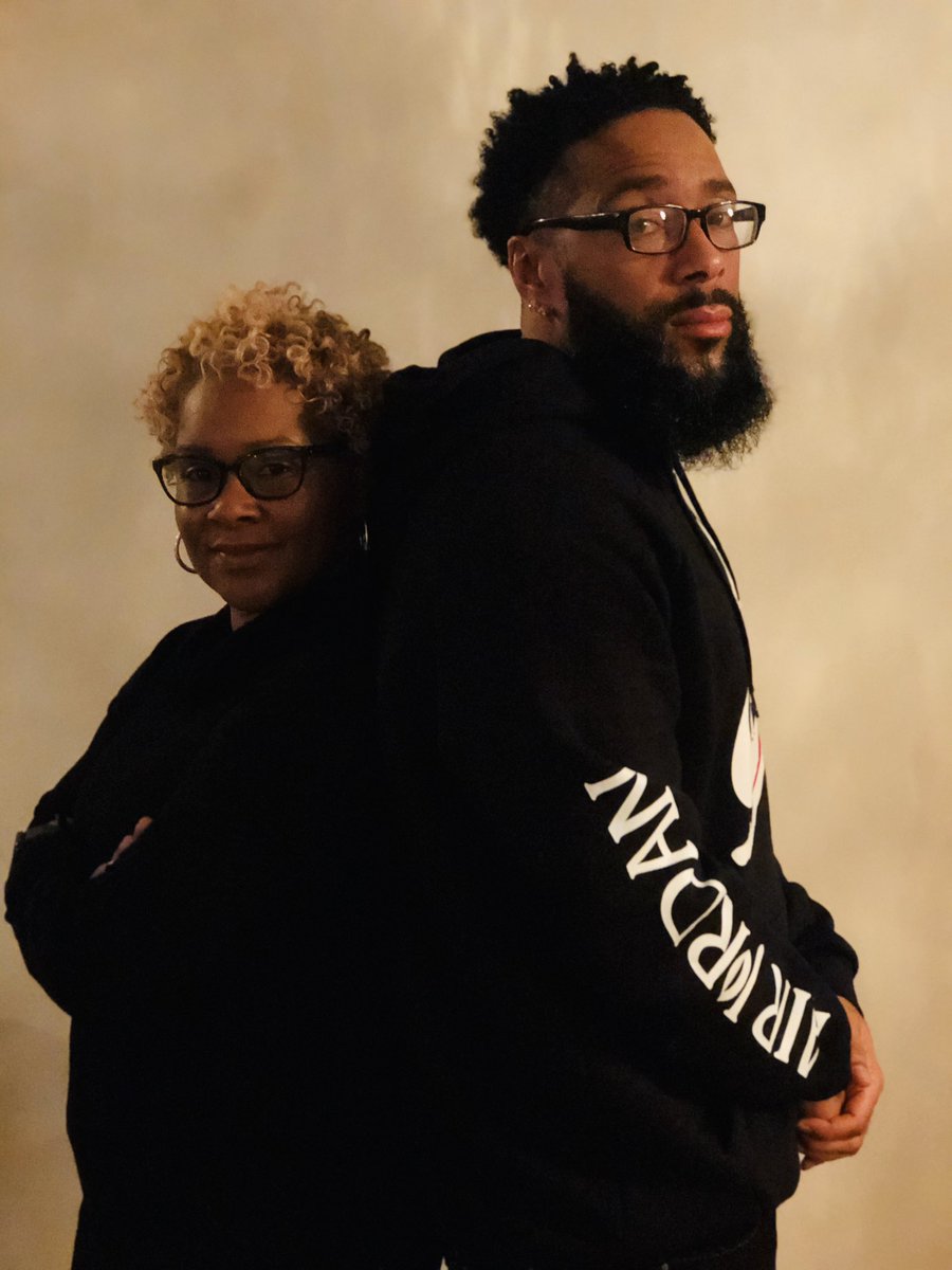 vedaajamu's tweet photo. The feeling of bringing in & celebrating the New Year with my brother, #RobertShipp after serving 25 1/2 yrs is indescribable. We continue our signature pose as the meaning still holds true & forever will. It simply means I have your back, you have my back- I’m holding you up! https://t.co/JNhZKSTCil