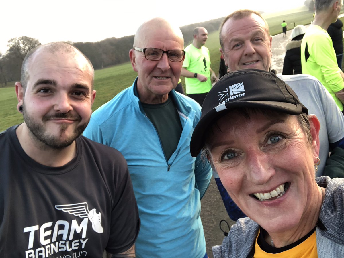 mrsjbrookes's tweet photo. The only way to start a New Year and a new decade with the tradition of a double parkrun. Plus it’s a great way for the team @jogondave @superduts and Gary Brown to all get back together, Nostell first then on to Frickley Country. #doubleparkrun #happynewyear2020 #loveparkrun https://t.co/didOZUkGQI