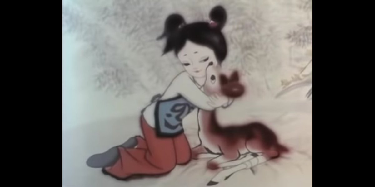 Twitter 上的 無宿 夜中にふと 中国アニメが観たくなった 昔 Nhkが何の前ぶれもなく 突如として放映したりして素晴らしい作品との出会いに打ち震えたものだが 今はとんと出くわさなくなり寂しい 今夜のチョイスは 鹿鈴 分ばかりの小品だが珠玉の名作 是非 Twitter 上的 無宿 夜中にふと 中国アニメが観たくなった 昔 Nhkが何の前ぶれもなく 突如として放映したりして素晴らしい作品との出会いに打ち震えたものだが 今はとんと出くわさなくなり寂しい 今夜のチョイスは 鹿鈴 分ばかりの小品だが珠玉の名作 是非