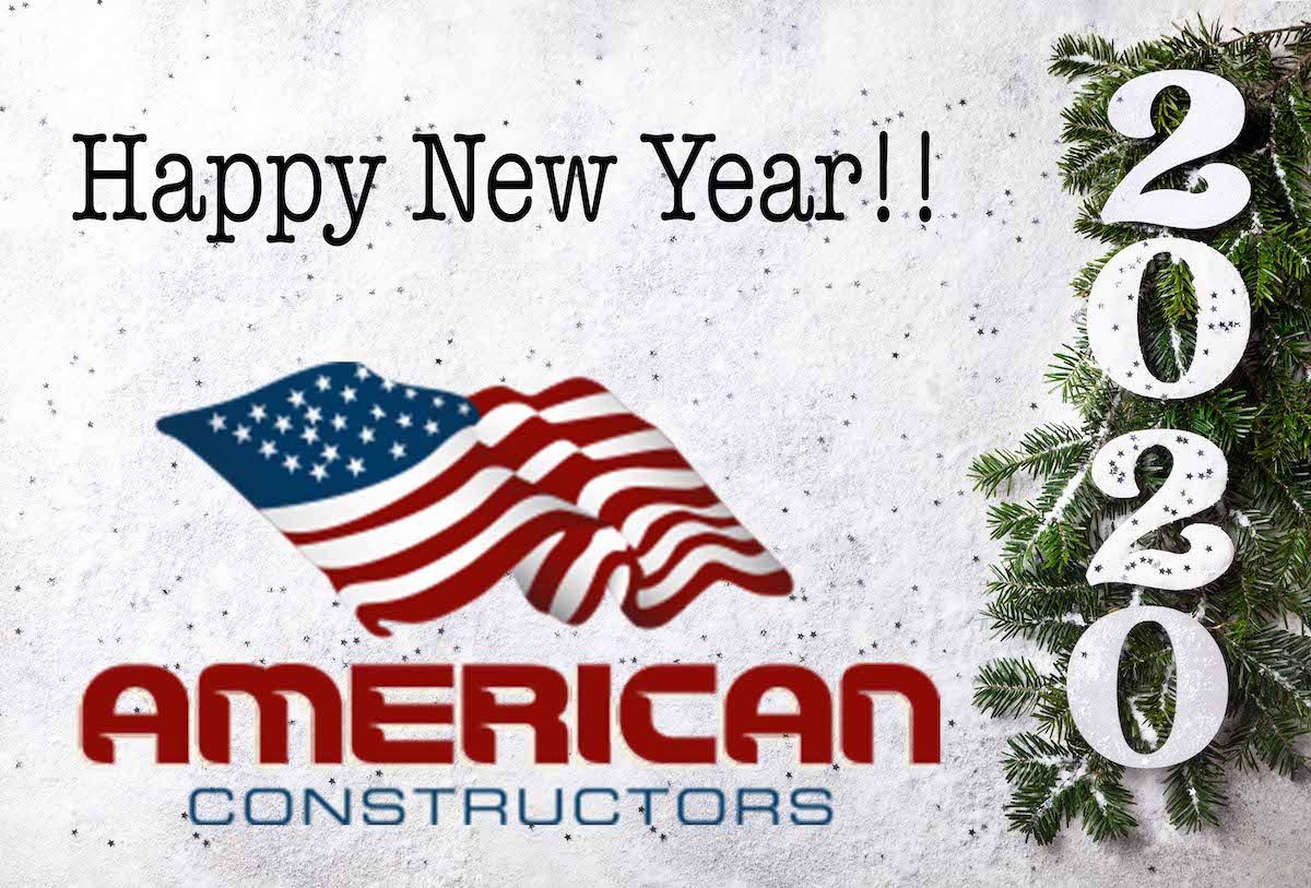 AmericanConst's tweet photo. 👀 Happy New Year!! We are so excited to see what 2020 brings! Be safe, and we wish you all the best in the new year! 🍾🎉
.
.
#amconsttn #americanconstructorstn #newyearsday #2020 #goals #builders https://t.co/cyoRqvdWsx