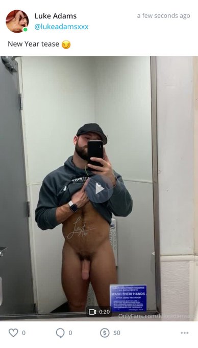Watch Luke Adams's leaked NSFW photo on TwXstars