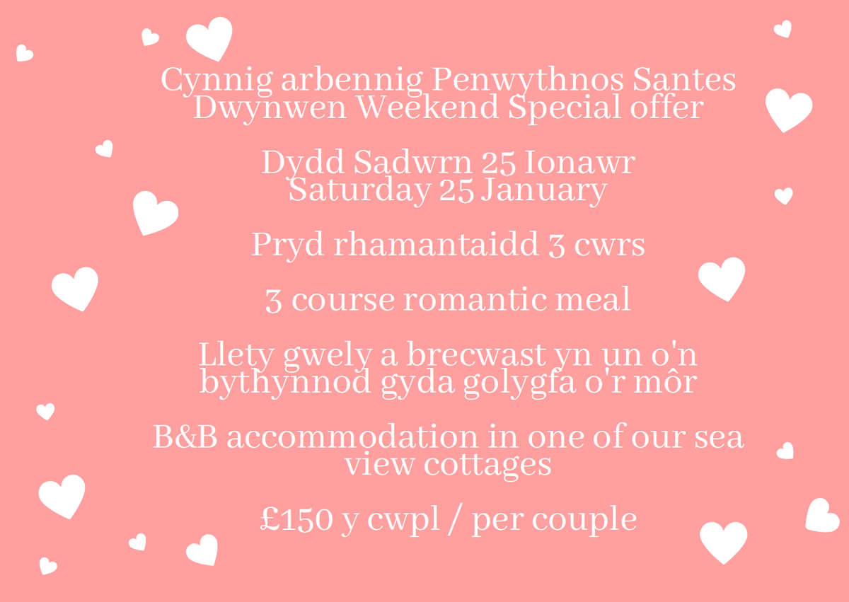 NantGwrtheyrn1's tweet photo. Dewch i ddathlu dydd Santes Dwynwen efo ni! 
I archebu cysylltwch: post@nantgwrtheyrn.org 01758 750442
#blwyddynnewydddda #santesdwynwen #nantgwrtheyrn #yagym https://t.co/2116V0SApp