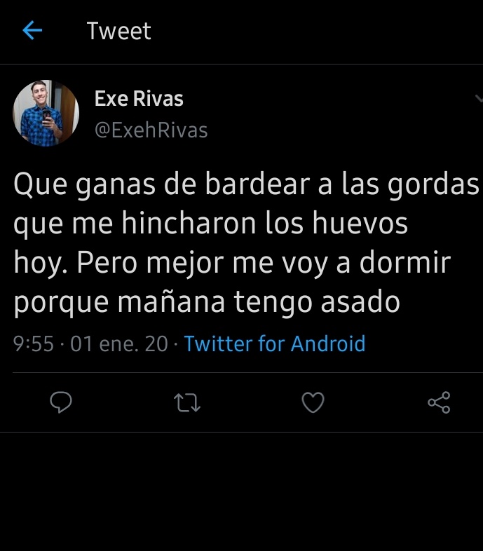DaavidMorales's tweet photo. Lista negra boluditos https://t.co/lGrQy10g9Q