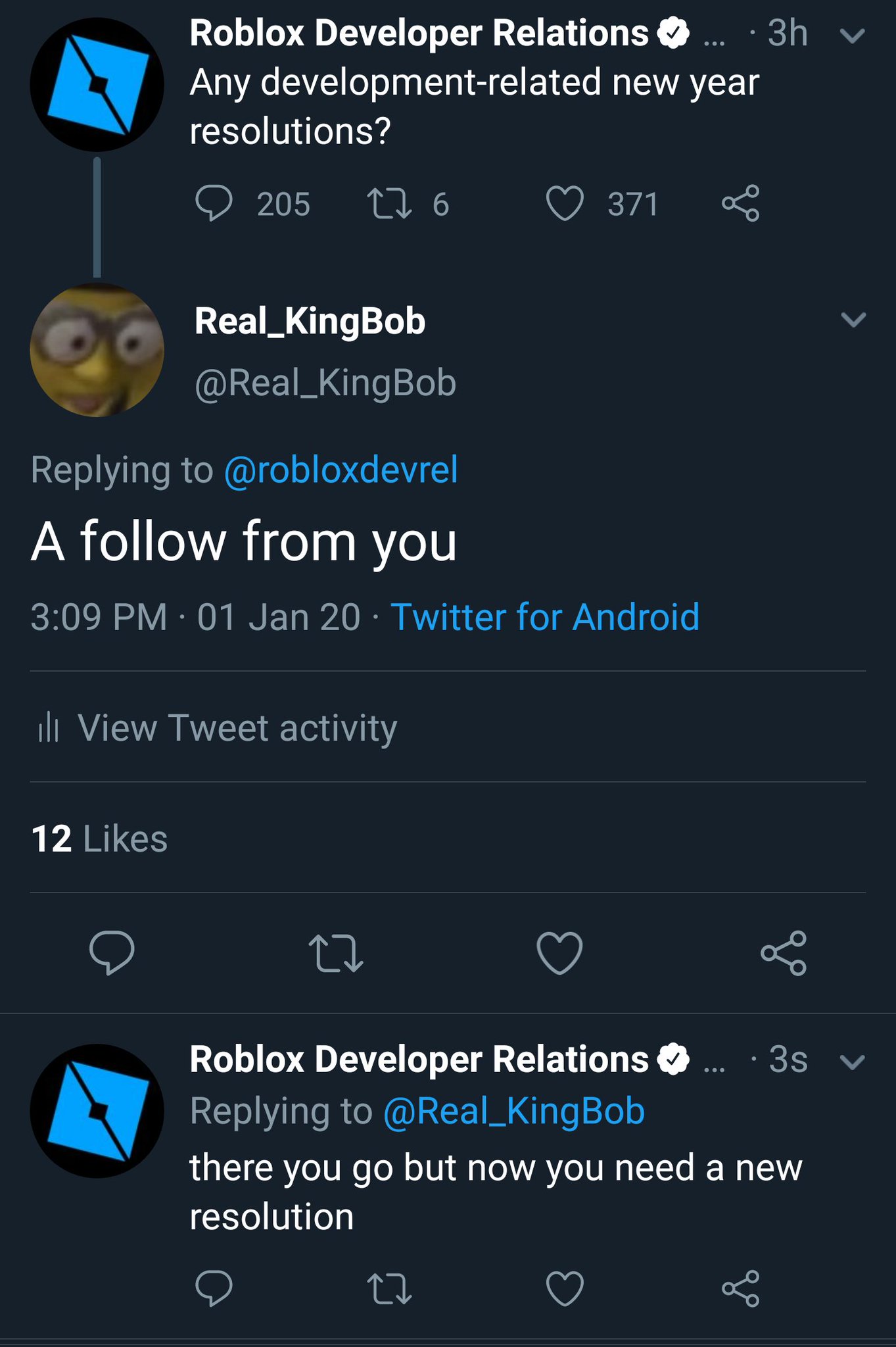 Real Kingbob On Twitter New Resolution Impress Roblox Developer Relations With My New Games Coming Soon - what is the resolution for roblox