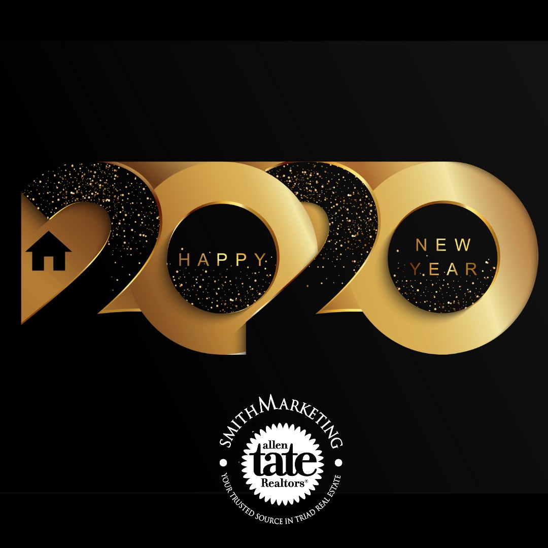 SmithMarkTeam's tweet photo. 🎇Happy New Year from all of us at Smith Marketing! 🎇#SmithMarketing #AllenTateSummerfield #BuyOrSell2020 #WeAreHome #TriadRealEstate https://t.co/HzX7tz4b3U