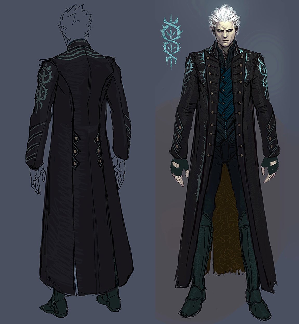 Ori Wearing Vergil's Coat by ConclusionIll1596 -- Fur Affinity [dot] net