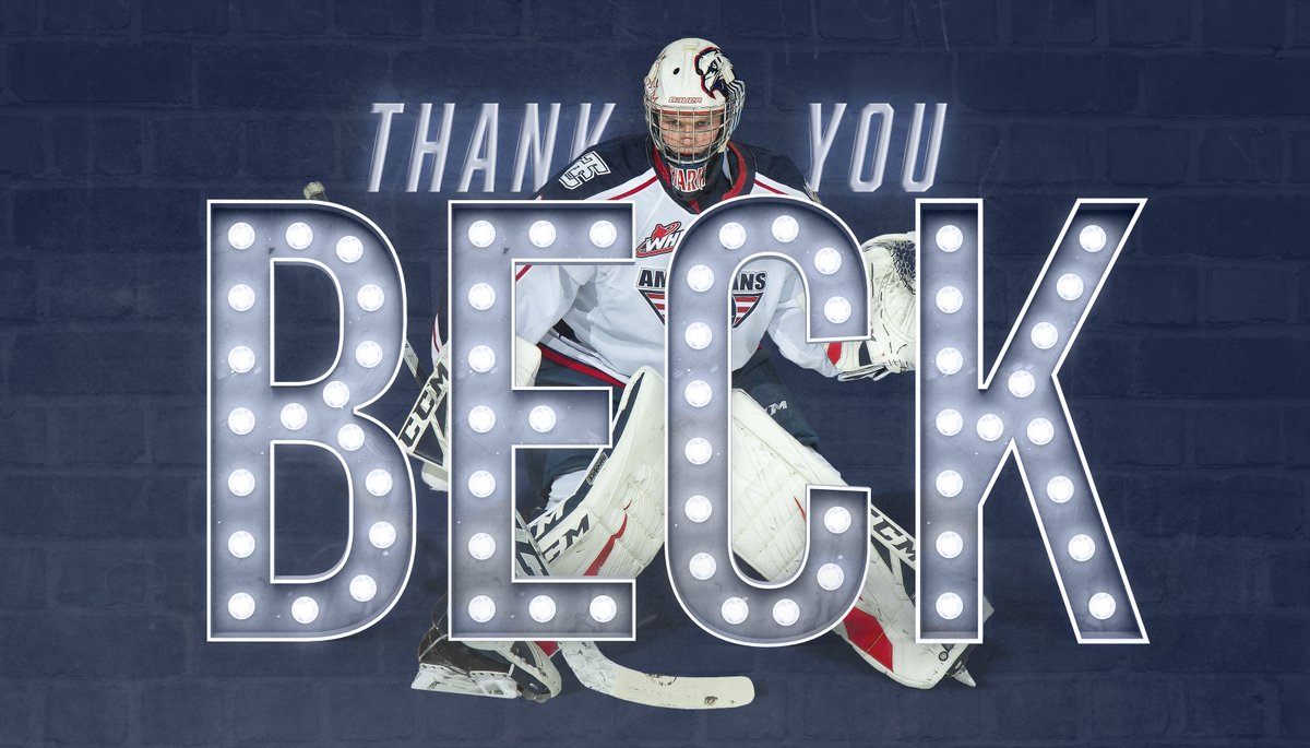 For the memories, the leadership, and all 4️⃣0️⃣3️⃣3️⃣ saves. #ThankYouBeck