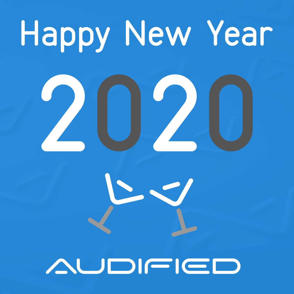 Happy New Year from the whole Audified team! 🥳
Have a wonderful 2020, full of great sounds and awesome music .💙

#happynewyear #audified #audio #software #hardware