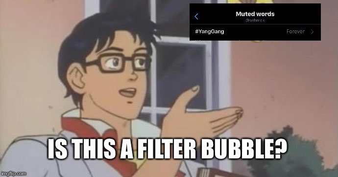 Is this a filter bubble?