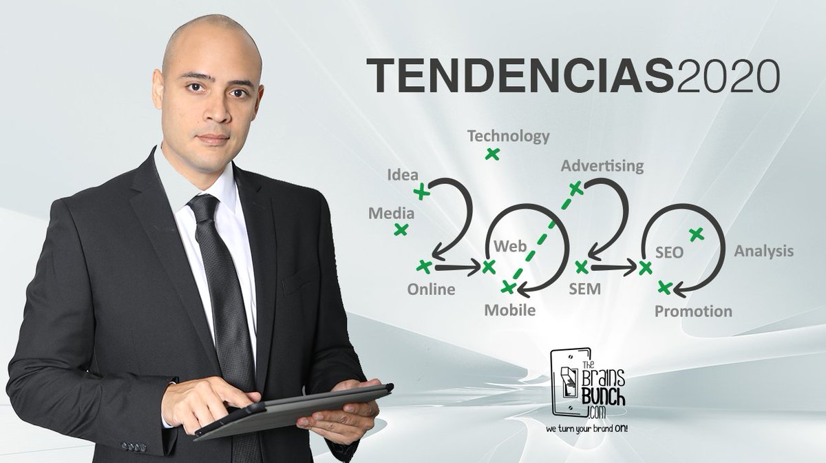 Año nuevo, estrategias nuevas, te ofrecemos una guía de las herramientas que puedes usar en Social Media, Marketing de Contenidos, Web Desing y SEO para este 2020. bit.ly/TheBrainsBunch…
