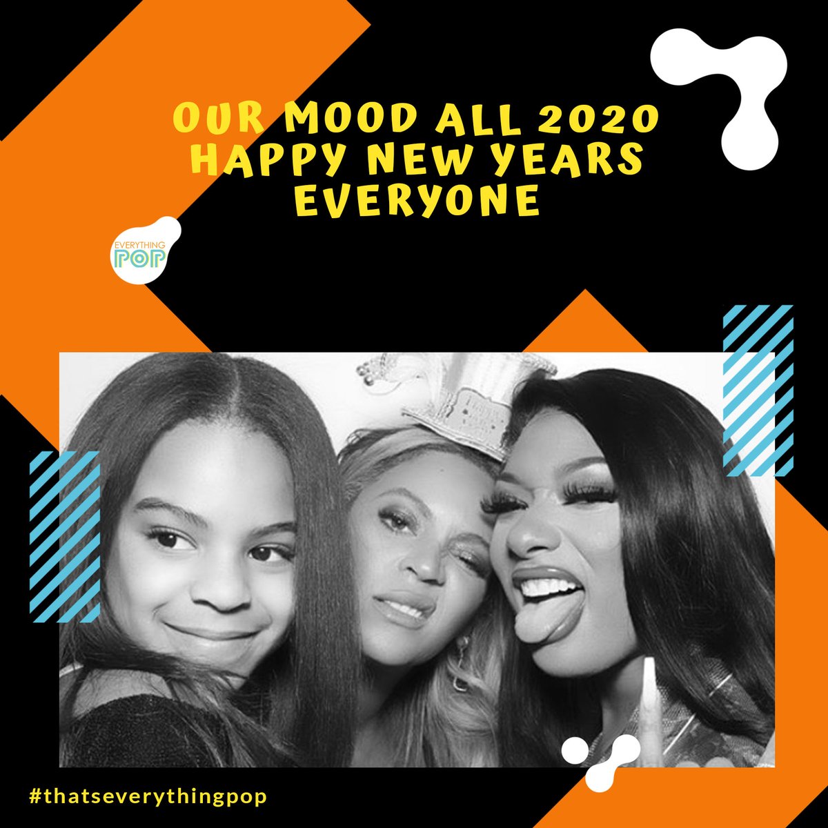 everythingpop_'s tweet photo. #NewYearNewUs starting the year off with a new look! Repost if you like and Happy New Years to all our loyal followers!!! 🍾🥂 #thatseverythingpop https://t.co/AZWM5Wfnr9