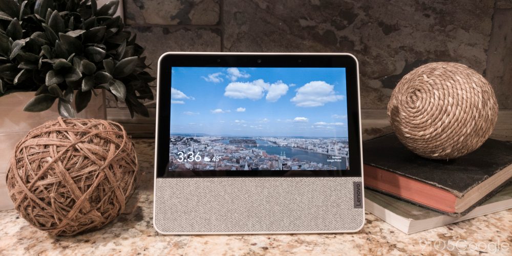 9to5Google's tweet photo. Lenovo Smart Display 7-inch review: The middle child the Nest family never had https://t.co/aqqtYV1WpY by @ryank_43 https://t.co/3GsmAoGKj0