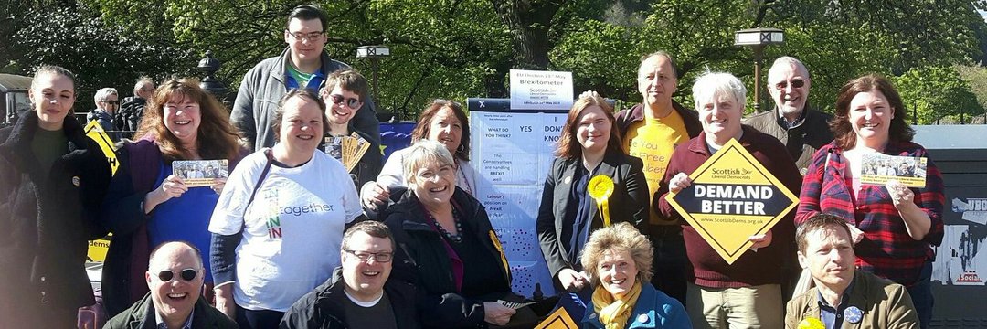 EdinburghLibDem's tweet photo. Today the great @markpack becomes the federal @LibDems Party President. Good luck!
We'd like to say a huge thanks to @SalBrinton for all her support to Scotland's capital in the last few years, including campaigning on Princes Street during #EUelection2019!
#ThanksSal https://t.co/3tBxalwrml
