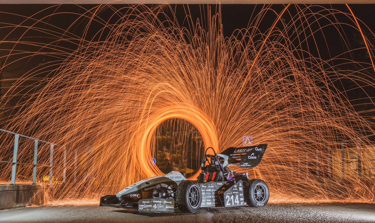 UVigoMotorsport's tweet photo. Comienza el año 2020. En un día como hoy donde muchos acabarán de levantarse, nosotros empezamos a pensar en todo lo que nos deparará este año. Y por ello durante los próximos días, expondremos nuestros objetivos para esta nueva temporada.
#UM19 #felizaño #happynewyear https://t.co/m7ho6mEonl