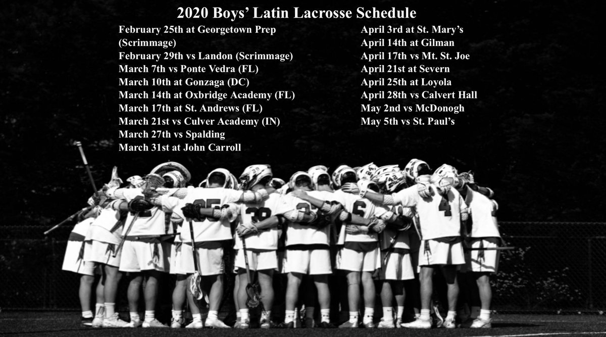 Boys' Latin Lacrosse tweet media