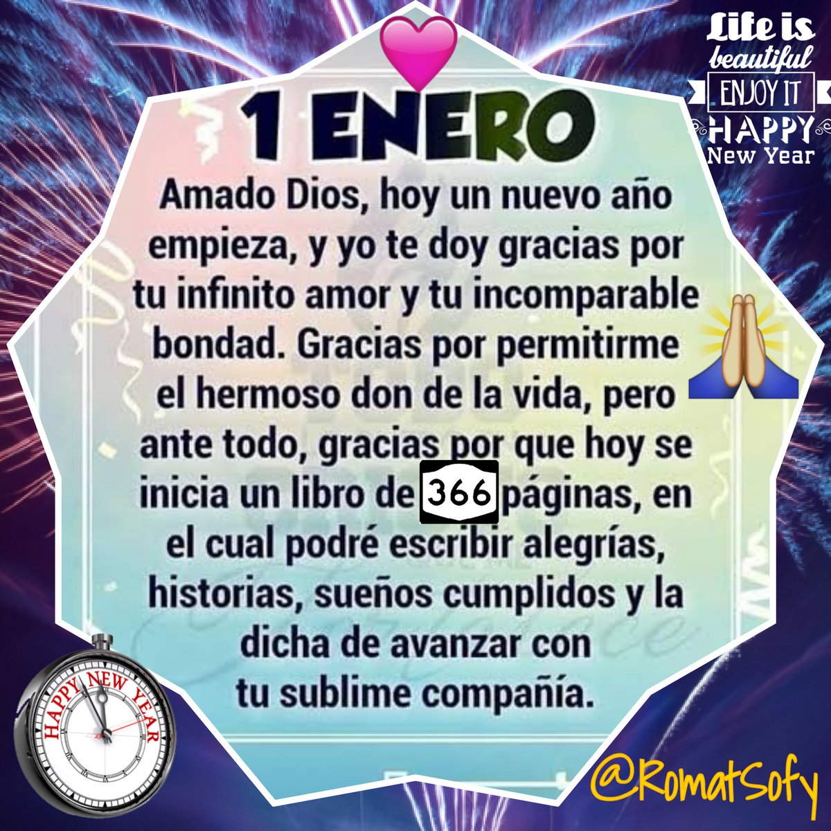 RomatSofy's tweet image. #Feliz2020 #Enero2020 #1of366  #EneroDeVictorias #2020ConTodo #AnoBisiesto 366 días para estar agradecida 🙏 #GodIsMyStrength