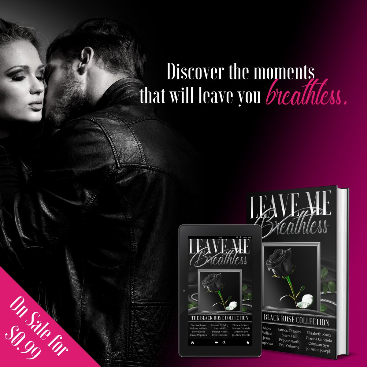 What will it take to tempt you? Discover the darker side of Leave Me Breathless in The Black Rose Collection.  Explore the darkness with eleven bestselling authors.

Get the $0.99 pre-order for a limited time!  #LeaveMeBreathless #LMBauthor books2read.com/LMBBlackRoseCo…

#dark #reads