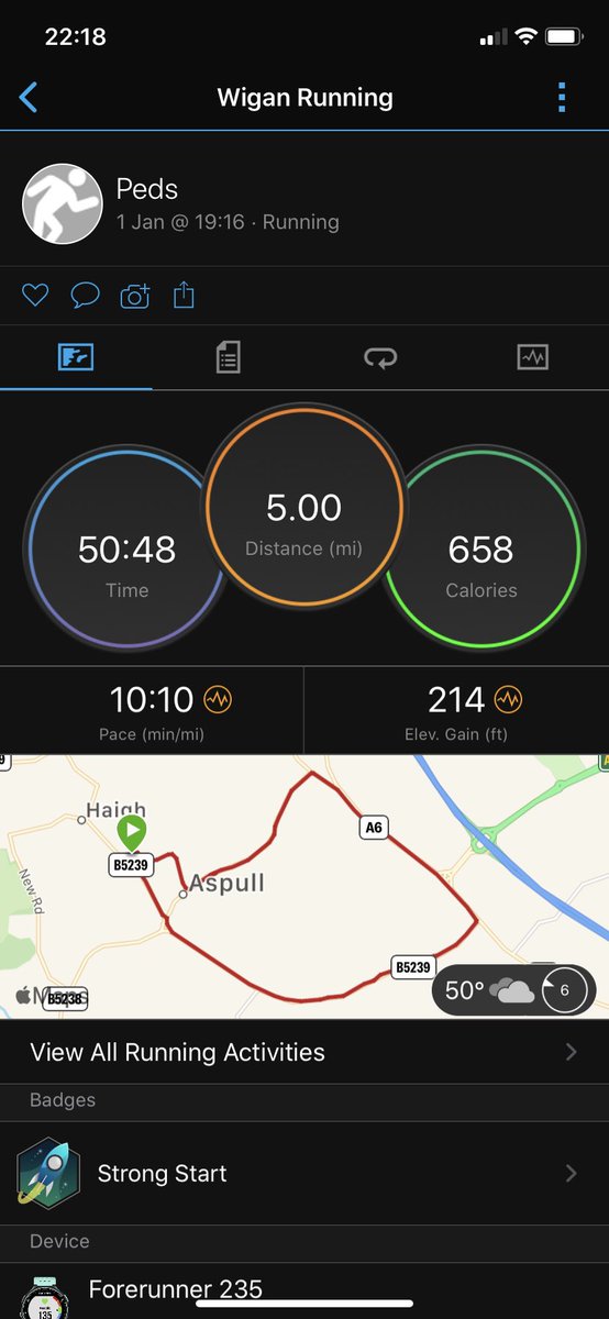 And I’m off the mark too, 5 slow miles done. 
Contemplating doing RED January (Run Every Day) which should mean I get to 100 miles. 

<a href="/emmamariahall/">emmamariahall</a> <a href="/BusterTolfree/">Buster Tolfree</a> <a href="/PeterIzard/">Peter Izard</a>