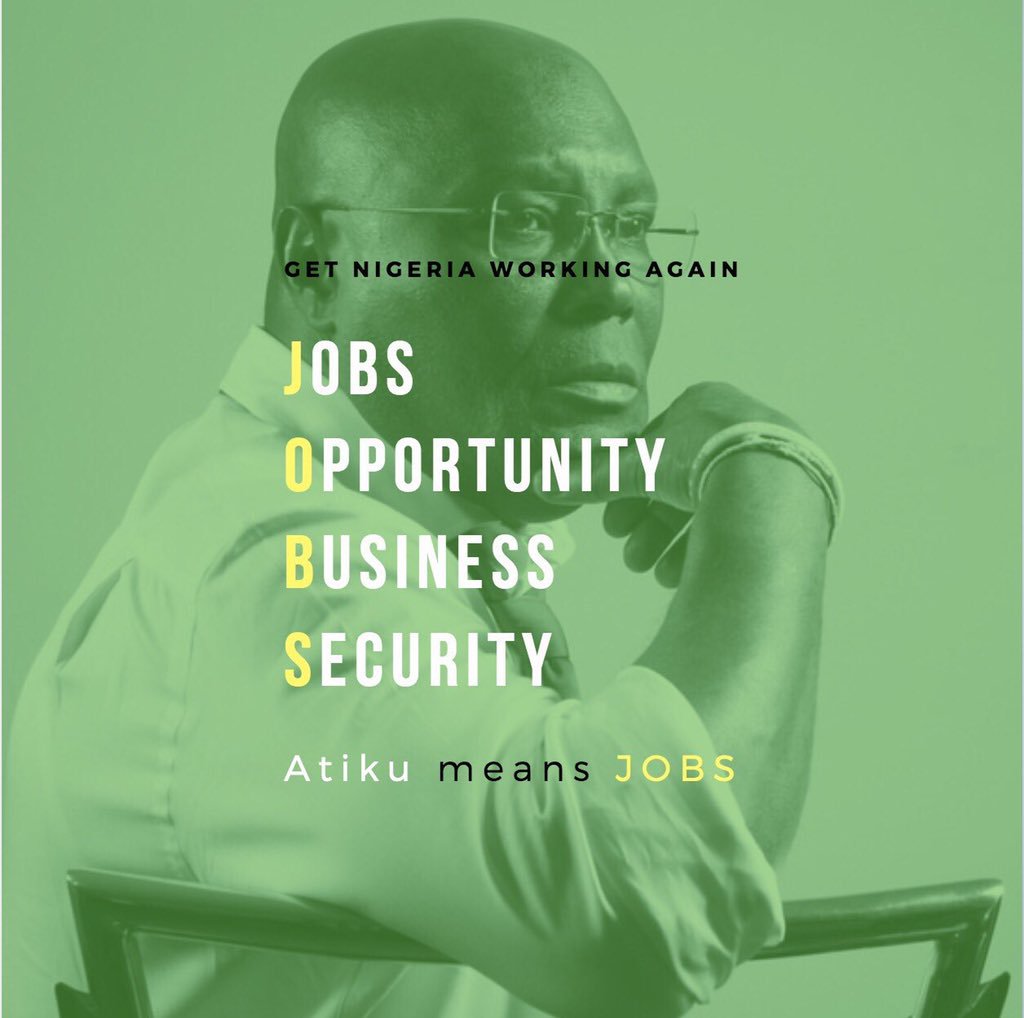 Rayyan_Tukur's tweet photo. Ok I heard @MBuhari is into #YearOfInfrastructure in the coming years but we need to stay focused on strengthening Nigeria's middle class & creating jobs as @atiku has said in order to achieve that @BetterNG & fairer ๐ณ๐ฌ you seek & I know one day @YouthsForAtiku we'llโ๐ค. https://t.co/9EdHE83mpG