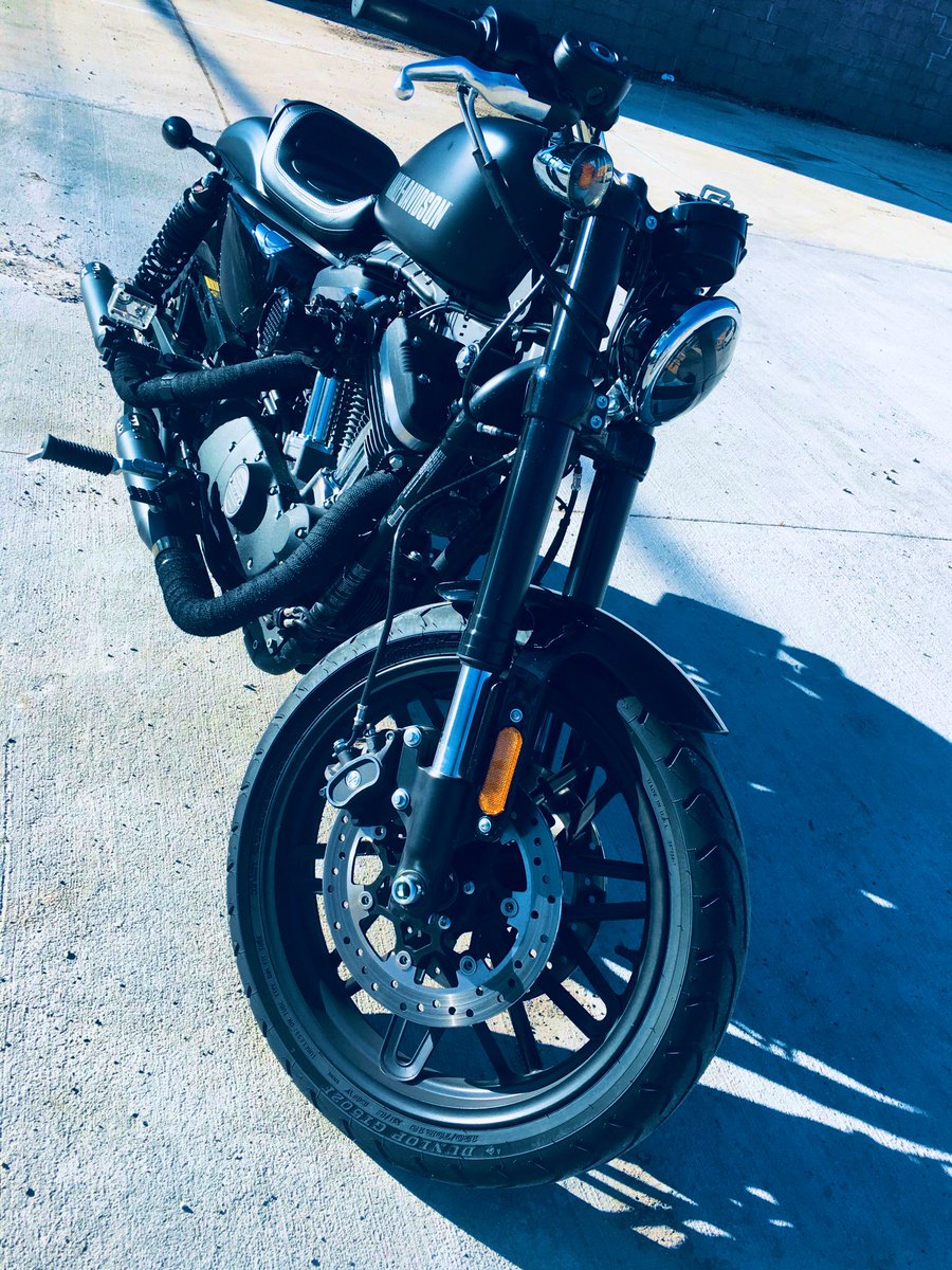 ArmendarizMD's tweet photo. January 1, Sunny, 45 degrees, and a new coffee spot found! Not a shabby start for 2020!
🏁🏁🏁 ✊🏼😎👌🏼 🏁🏁🏁
#hdroadster #harleydavidson #ride #motorcyclist #Coffee https://t.co/8QG2yygmvL