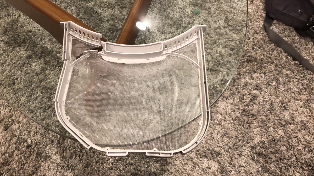 We <3 our brand new washer and dryer but <a href="/lgwasher/">lg washer and dryer</a> needs to come up with a new design for the lint filter.  A spaghetti strap shouldn’t be able to cause this damage...