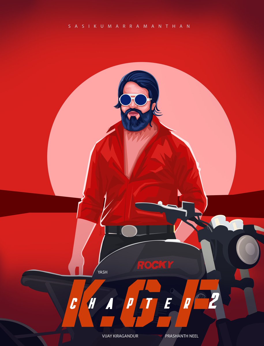 sasikum09543497's tweet image. #TheNameIsYash #Yash #kgfchapter2update #kgfchapter2 #FANART #MoviePosters2020 #illustration