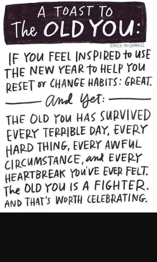 "success is not measured by achieving a benchmark, but instead,
continuously striving for growth" 
-- Inspired Director, Krista McClure

Cheers to the New Decade (2020) !