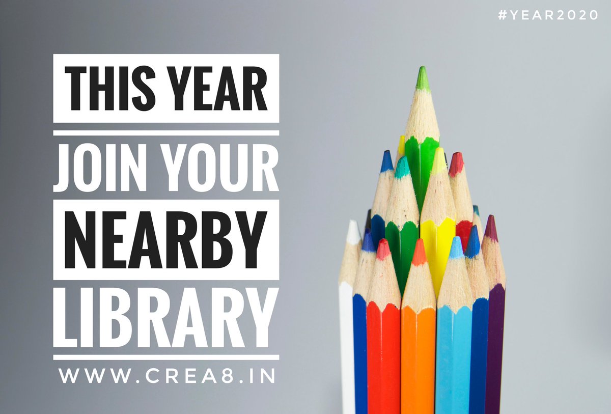 Crea8in's tweet photo. #Libraries give #people the opportunity to find #jobs, explore medical research, #experience new ideas, get lost in #wonderful stories, while at the same time providing a sense of place for #gathering.
#ShapeFuture #Year2020 #Research #Startups #digital #LoveCrea8
Join @Crea8in https://t.co/ZgbCaVM7rH