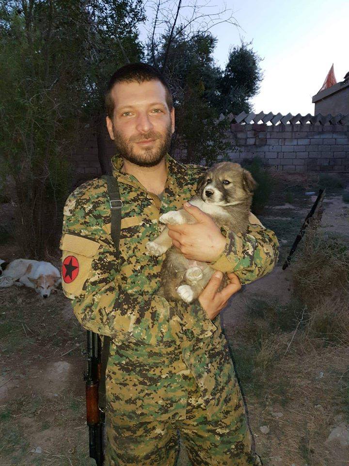 TheBaseBK's tweet photo. In #2020NewYear we pay homage to comrades who passed the previous year. Anarchist Struggle (@TA_Anarsist) fighter Lorenzo 'Tekoser' Orsetti fell in the struggle in Rojava. He will always be remembered for his bravery. https://t.co/odVFjbX4vm