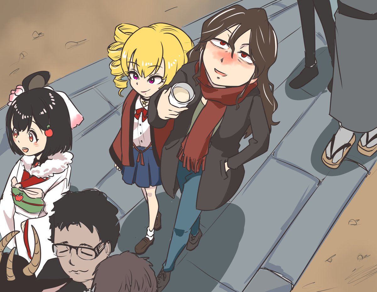 kinuekun's tweet image. 酒クズ神社参道

#滅びよ人類
#庶民の豚が描いた奉仕画
#アートりんこ