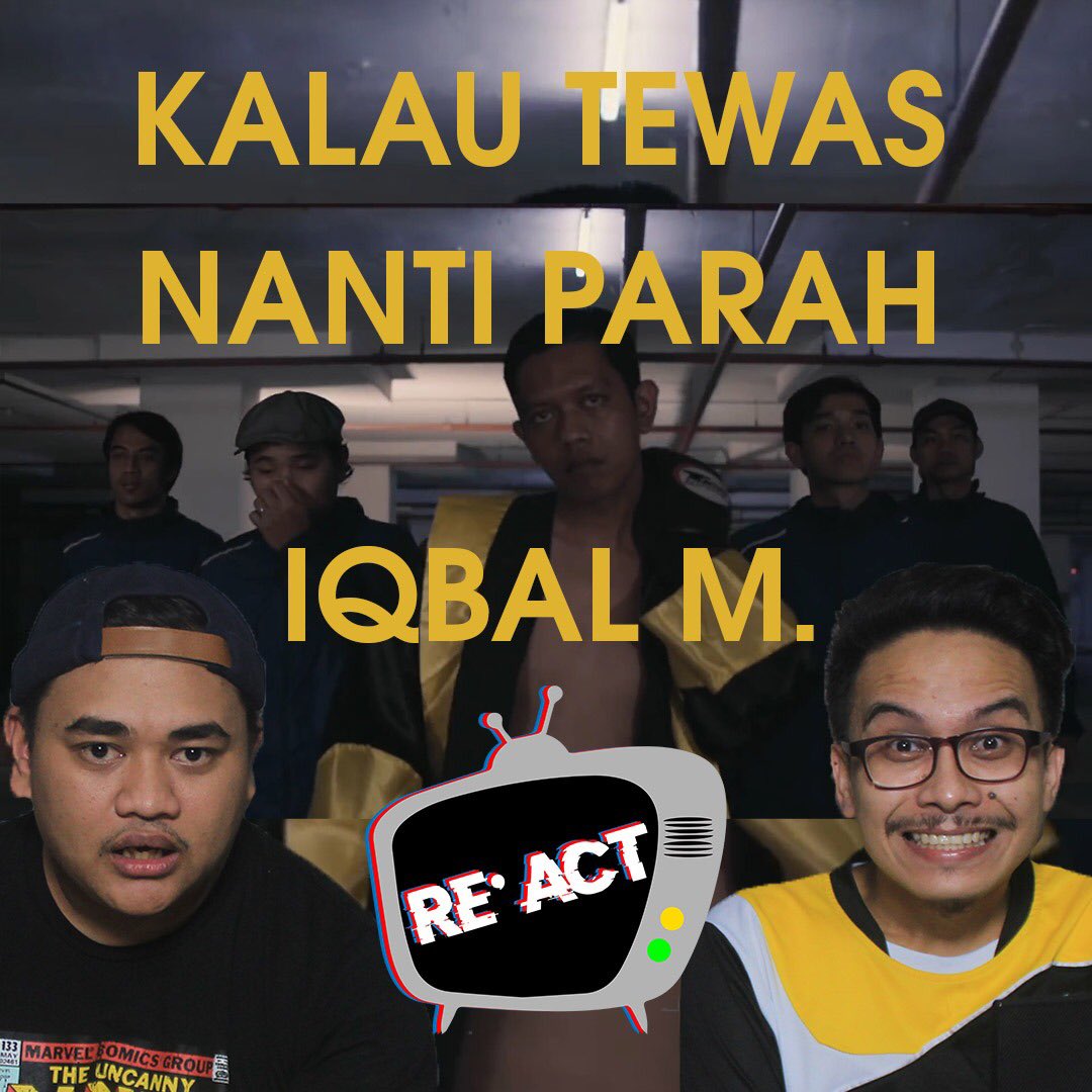 take2_studio's tweet image. Ada siapa2 yang minat Iqbal M kat sini? React Music Video Kalau Tewas Nanti Parah by Iqbal M. is now available on our Youtube channel Take2 Studio🔥🔥🔥

#reactvideos #musicvideo #underground #musicreactions #undergroundmusic #localmusic

👉 youtu.be/EXGqmIF3ok4